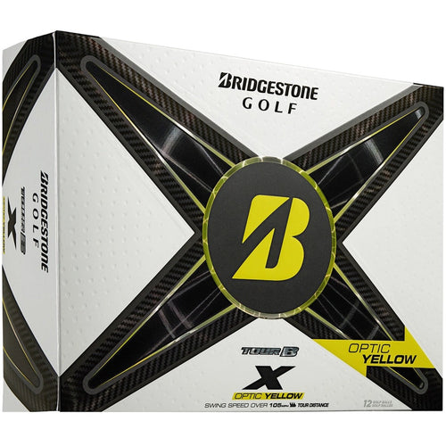 Bridgestone Tour B X 1 Doz - Yellow