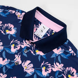 PUMA X AP Spring Florals Polo - Deep Navy