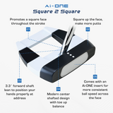 Odyssey - Ai-ONE Square 2 Square Double Wide Putter