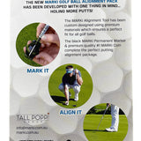 MARKi Golf Ball Alignment Pack