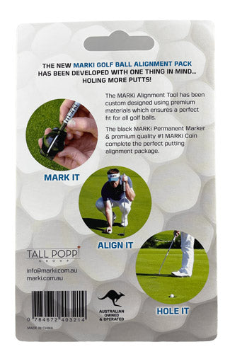 MARKi Golf Ball Alignment Pack