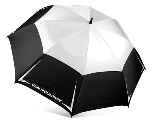 Sun Mountain 30+ 68" Umbrella - Black/White