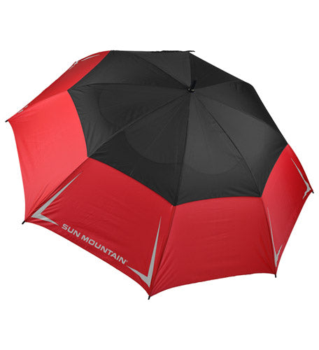 Sun Mountain 30+ 68" Umbrella - Red/Black