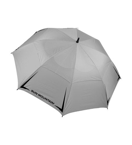 Sun Mountain 60+ 68" Umbrella - Silver/Black