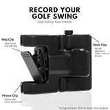 SelfieGOLF Mobile Phone Clip System - Red / Black