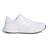 Adidas S2G 24 Spikeless Golf Shoes Wide Fit - White/White/Black