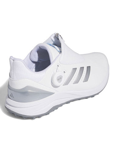 Adidas Solarmotion BOA 24 Wide Spikeless Golf Shoe - White/Silver