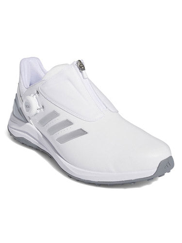 Adidas Solarmotion BOA 24 Wide Spikeless Golf Shoe - White/Silver