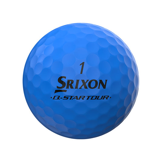 Srixon Q Star Tour Divide 1 Doz - Yellow/Blue