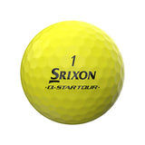 Srixon Q Star Tour Divide 1 Doz - Yellow/Orange