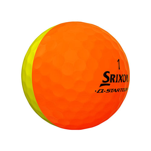 Srixon Q Star Tour Divide 1 Doz - Yellow/Orange