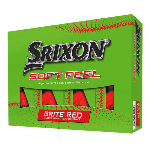 Soft Feel Brite Ball - Red