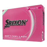 Srixon Soft Feel Lady 9 Golf Balls 1 Doz - Passion Pink