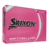 Srixon Soft Feel Lady 9 Golf Balls 1 Doz - Passion Pink