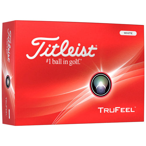 Titleist TruFeel 2024 Balls - White