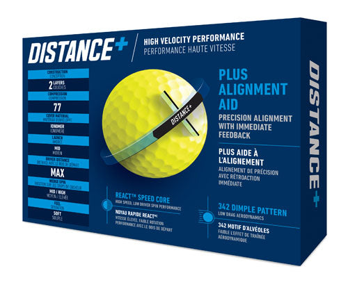 Distance+ Ball - Yellow