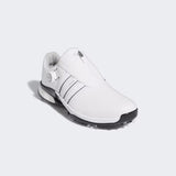 Adidas Tour 360 BOA 24 Golf Shoes - White/White/Black