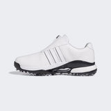 Adidas Tour 360 BOA 24 Golf Shoes - White/White/Black