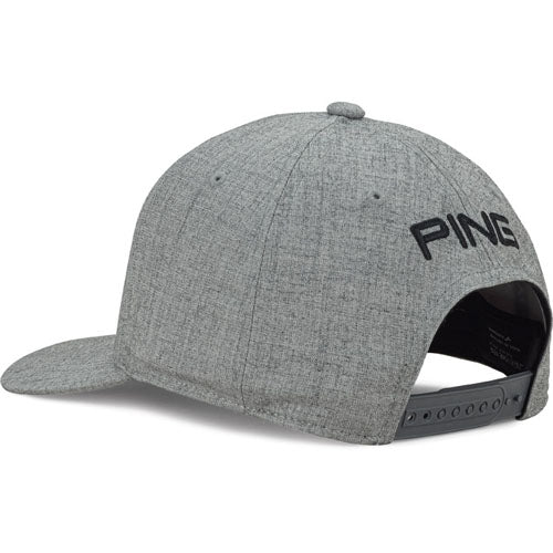 PING Tour Classic Cap - Heather Grey/Black