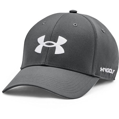 Under Armour Golf96 Hat - Pitch Gray/White