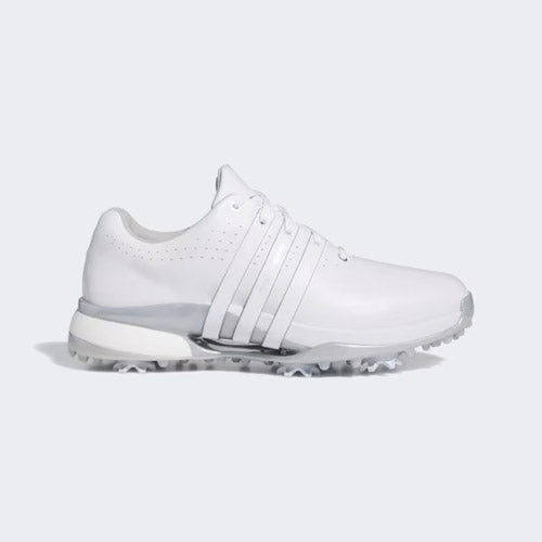 Adidas Women's Tour 360 24 Golf Shoes - White/White/Silver